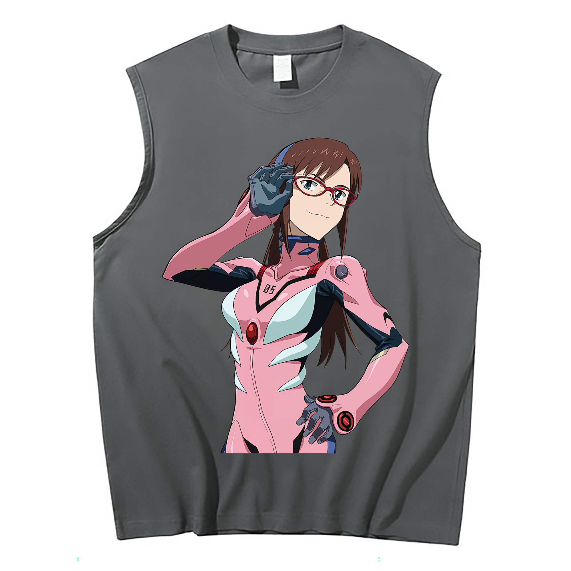 （画像用） EVA 新世紀エヴァンゲリオン コットン100％タンクトップ（フロントプリント）